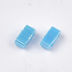 2-Hole Opaque Glass Seed Beads&nbsp;SEED-S023-27B-02
