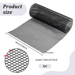 Aluminium Alloy Automotive Mesh&nbsp;AJEW-WH0348-771C