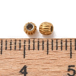 304 Stainless Steel Spacer Beads&nbsp;STAS-L318-09G-01