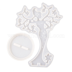 DIY Silicone Beautiful Women Earring Display Stand Molds&nbsp;XMAS-PW0001-059