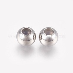Tarnish Resistant 201 Stainless Steel Beads&nbsp;STAS-F166-01-C