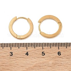 201 Stainless Steel Hoop Earrings&nbsp;EJEW-D354-18G