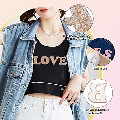 26 Letters Cloth Iron/Sew on Patches&nbsp;PJ-TAC0004-04B