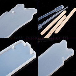 DIY Silicone Hangtag Molds Kits&nbsp;DIY-TA0008-28