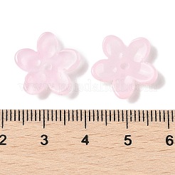 Transparent Spray Paint Glass Beads&nbsp;X-GLAA-Z011-07