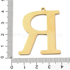 304 Stainless Steel Pendants&nbsp;STAS-C157-01G-R