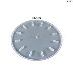 Flat Round Clock Wall Decoration Silicone Molds&nbsp;SIMO-PW0001-421