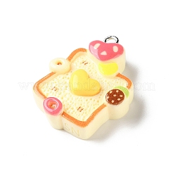 Opaque Resin Imitation Pendants&nbsp;RE-CBA3B4E-01A