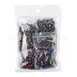 490Pcs Opaque & Craft Style Acrylic Beads&nbsp;SACR-FS0001-03
