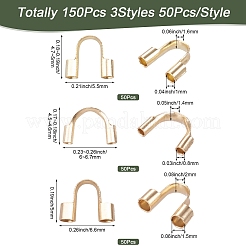 150Pcs 3 Styles 304 Surgical Stainless Steel Wire Guardian and Protectors&nbsp;STAS-TA0006-36G