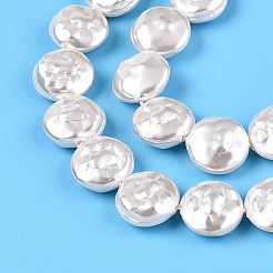 Transparent Spray Painted Glass Beads Strands&nbsp;GLAA-N001-36