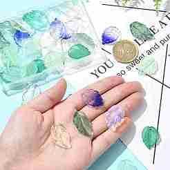 40Pcs 8 Styles Glass Pendants&nbsp;GLAA-YW0003-81