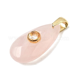 Natural Rose Quartz Pendants&nbsp;G-C282-02G