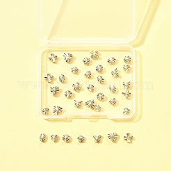 35Pcs 7 Styles Brass Beads&nbsp;KK-FS0001-69