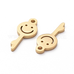 PVD Vacuum Plating 304 Stainless Steel Charms&nbsp;STAS-G215-07G