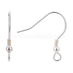 925 Sterling Silver Earring Hooks&nbsp;STER-T002-166S