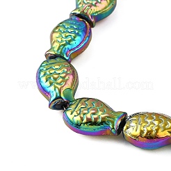 Electroplate Glass Beads Strands&nbsp;EGLA-V001-01G