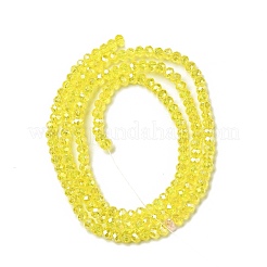 Electroplate Glass Beads Strands&nbsp;EGLA-R048-2mm-22