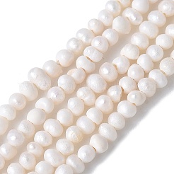 Natural Cultured Freshwater Pearl Beads Strands&nbsp;PEAR-I007-07A-01A