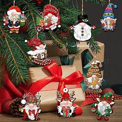 Christmas Theme Wood Pendants&nbsp;PW-WG6500E-01
