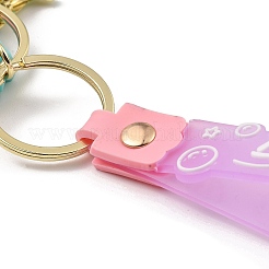 Luminous Heart Acrylic Pendant Keychain&nbsp;KEYC-D019-04G