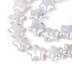 Natural Baroque Keshi Pearl Beads Strands&nbsp;PEAR-S020-Z06-01