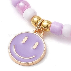 7Pcs Glass Seed Beads Stretch Bracelets&nbsp;BJEW-JB11219