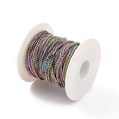 Ion Plating(IP) 304 Stainless Steel Cuban Link Chains&nbsp;STAS-N0013-21M