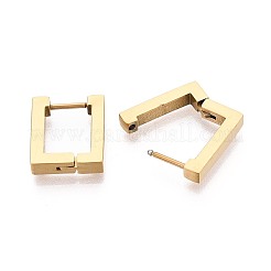 304 Stainless Steel Hoop Earrings&nbsp;STAS-T074-46G-B