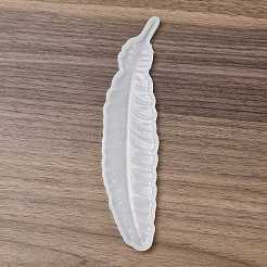 Feather Shape Bookmark DIY Silicone Molds&nbsp;DIY-K071-03