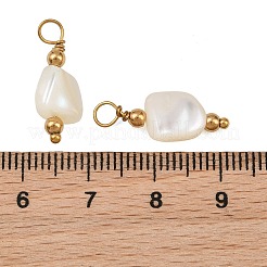 Natural Freshwater Shell Pendants&nbsp;SH-CBA5EEC-11G