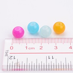 Imitation Jade Glass Round Beads&nbsp;X-GLAA-A022C-8mm-M
