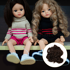 PP Hair Doll Wig Hair&nbsp;DIY-WH0349-395A-01