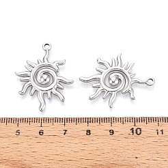 304 Stainless Steel Pendants&nbsp;X-STAS-T065-07P