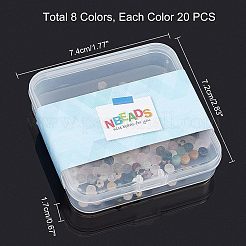 Natural Jade Beads Strands&nbsp;G-NB0001-80