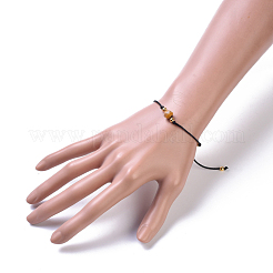 Adjustable Nylon Cord Braided Bead Bracelets&nbsp;BJEW-JB04417-01