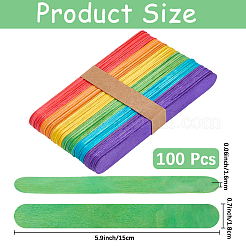 2 Sets Wood Craft Sticks&nbsp;DIY-CP0012-29