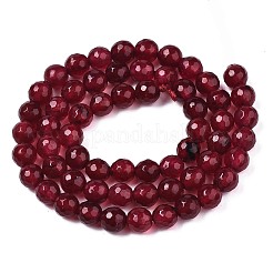 Natural White Jade Bead Strands&nbsp;G-R346-6mm-02-01