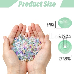 100G Imitation Jade Glass Beads&nbsp;DGLA-YW0001-53A