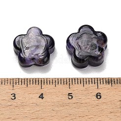 Handmade Gold Sand Lampwork Beads&nbsp;LA-T032-02F
