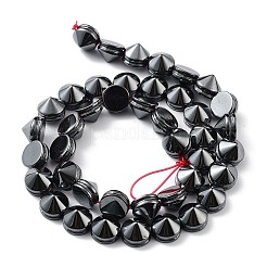 Synthetic Non-Magnetic Hematite Beads Strands&nbsp;G-H303-B01