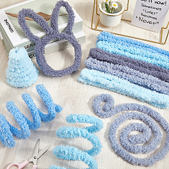 10Pcs 5 Colors Coral Fleece Sticks&nbsp;DIY-CP0011-69