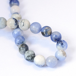 Natural Sodalite Round Bead Strands&nbsp;X-G-E334-6mm-08