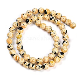 Sythetic Amber Beads Strands&nbsp;X1-G-M199-02C