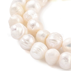 Natural Cultured Freshwater Pearl Beads Strands&nbsp;PEAR-C003-12A