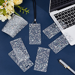 Transparent Acrylic Badge&nbsp;AJEW-WH0554-47B-01