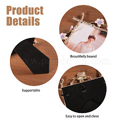 Aluminum Alloy Enamel Photo Frame Stand&nbsp;AJEW-WH0460-115G