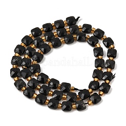 Natural Obsidian Beads Strands&nbsp;GG-CBA96AE-A05-6x6mm