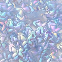 UV Plating Rainbow Iridescent Imitation Jelly Acrylic Beads&nbsp;OACR-K003-012D