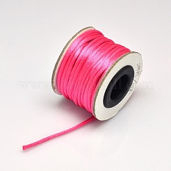 Nylon Satin Rattail Cords&nbsp;NWIR-O001-A-33
